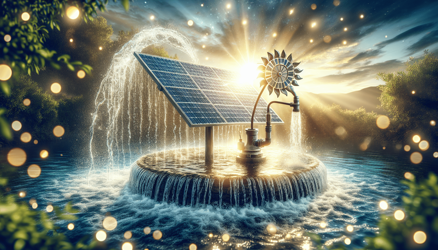 Solar Pump For Fountain