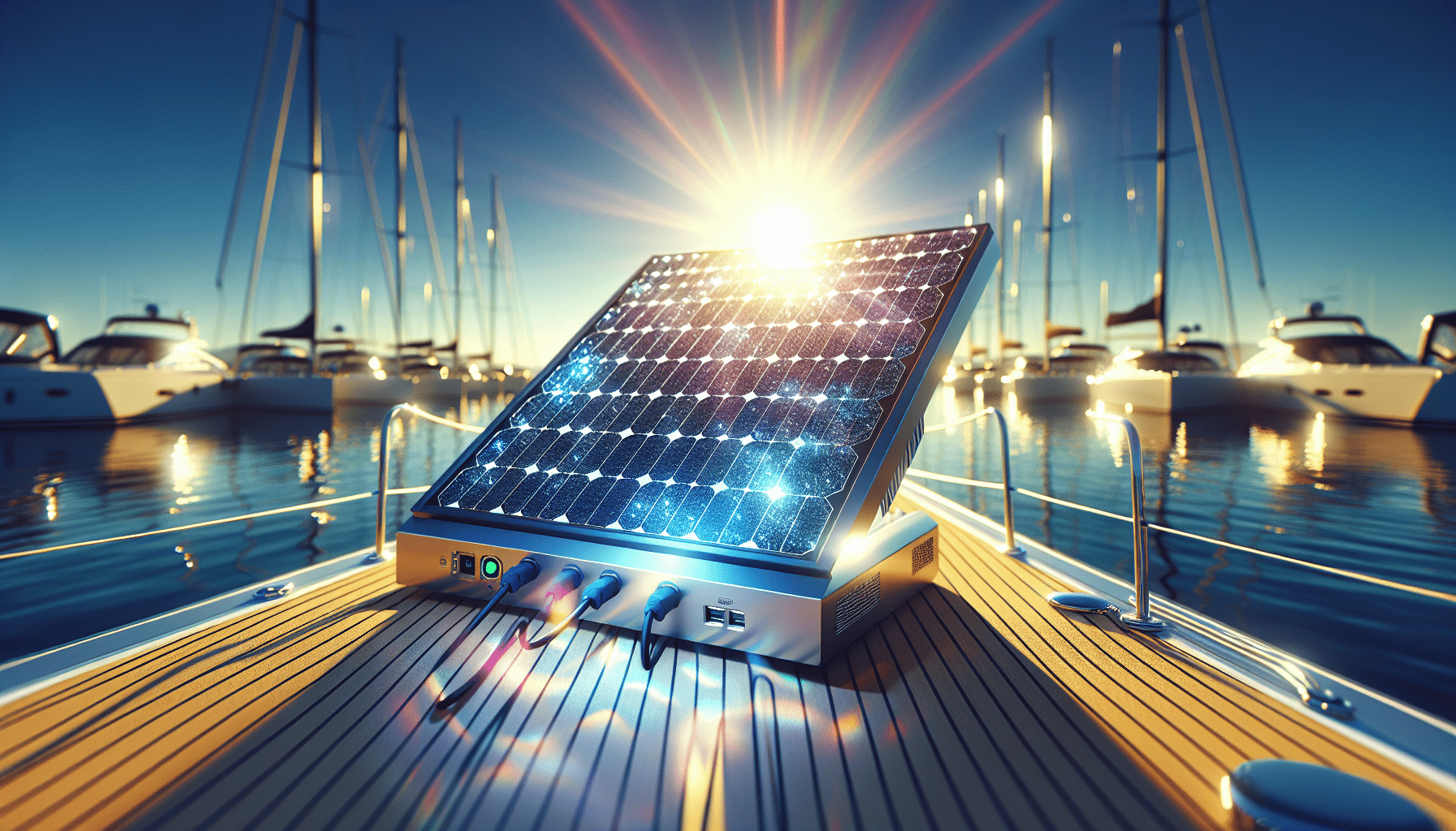 solar powered battery charger