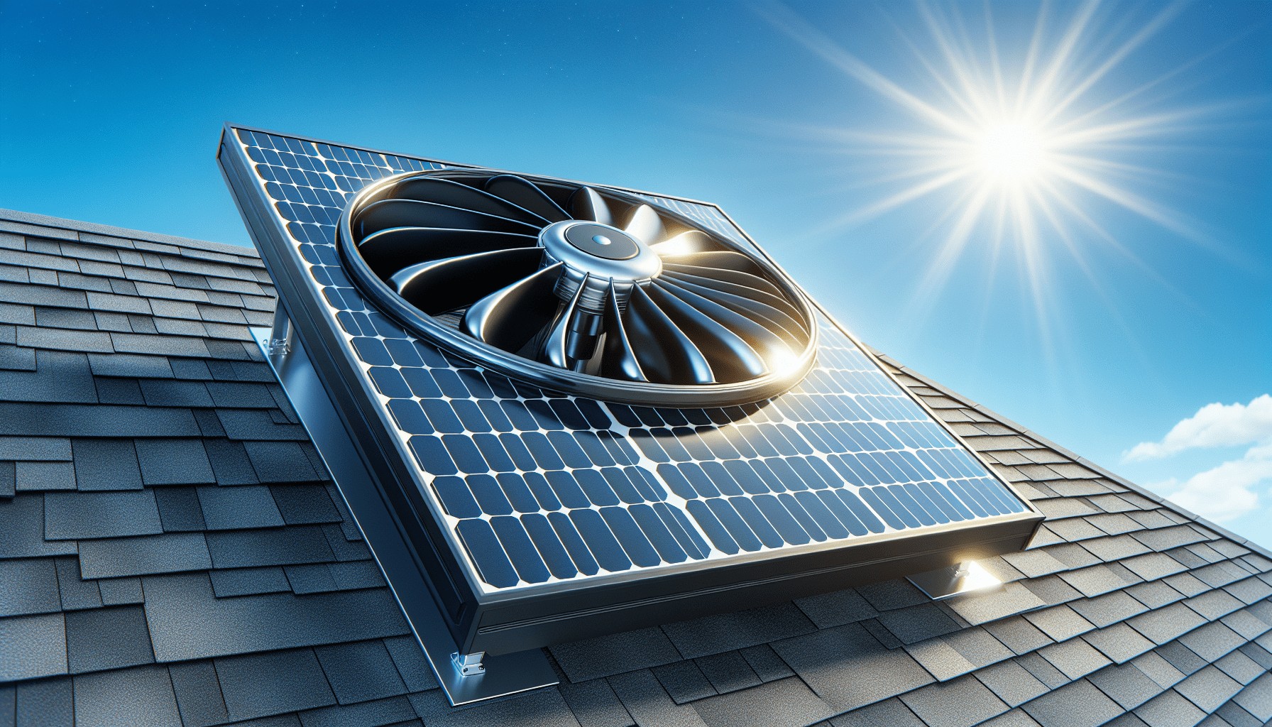 Solar Powered Attic Fans